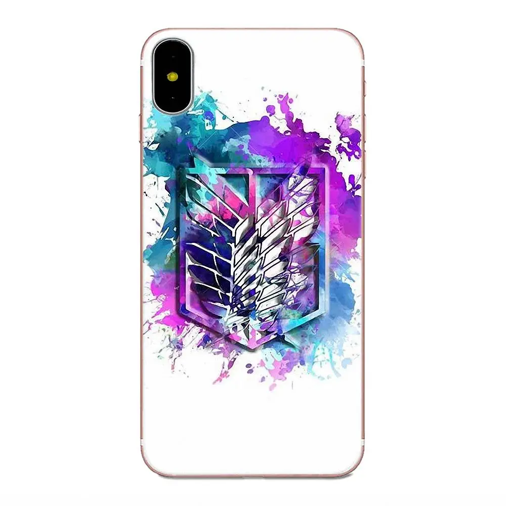 Мягкий защитный чехол из ТПУ для Galaxy J1 J2 J3 J330 J4 J5 J6 J7 J730 J8 2015 2016 2017 2018 mini Pro Anime Attack On