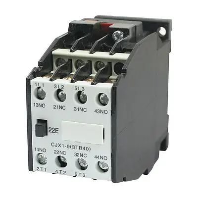 

35 мм на DIN-рейку, 3 полюса 2NO 2NC 380V 50HZ катушка, контактор переменного тока