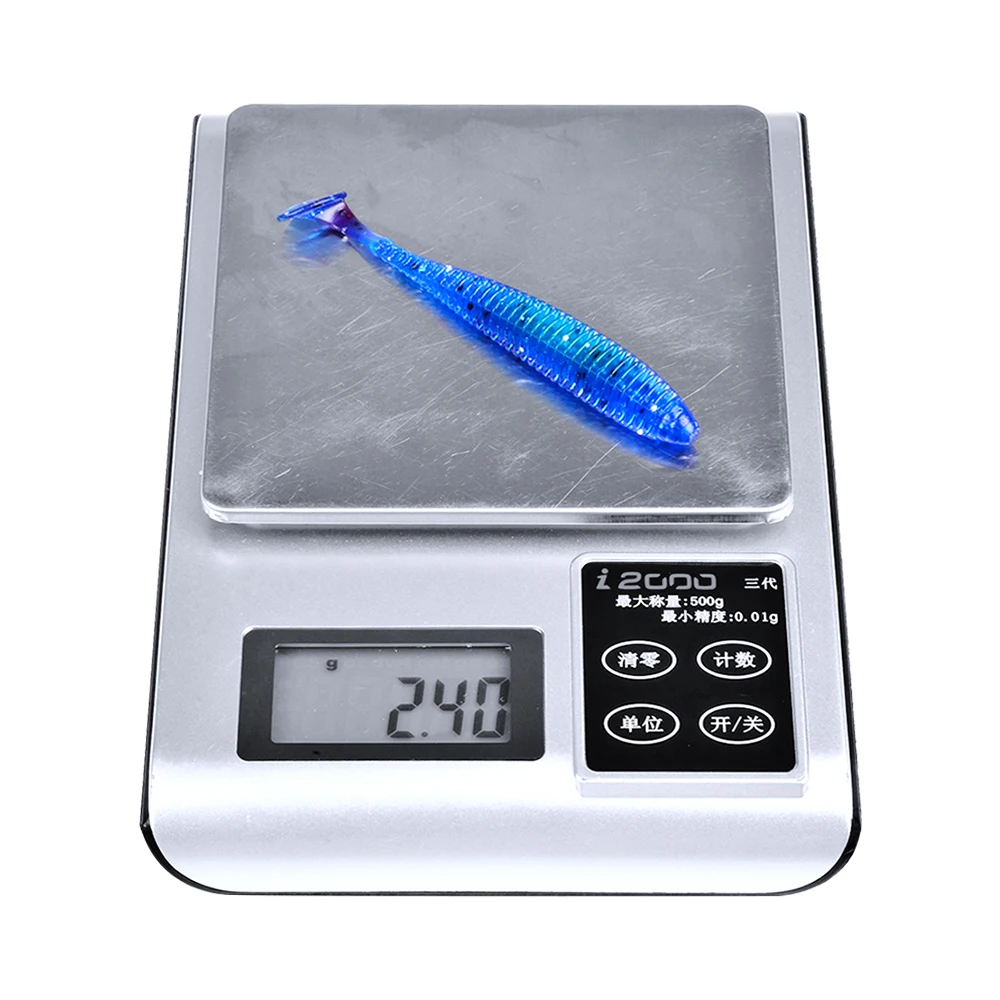 20 шт./компл. рыболовные приманки плавающая Мягкая приманка 11 цветов силиконовая 8