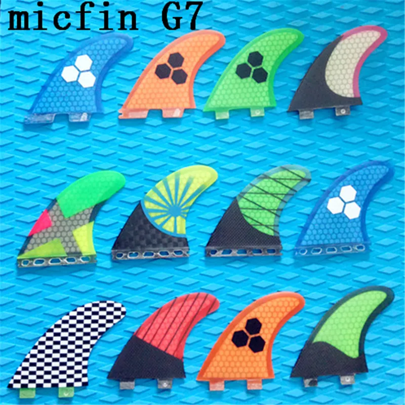 

Плавники для серфинга FCS G7 из стекловолокна, размер L, 3 шт./компл., 2021