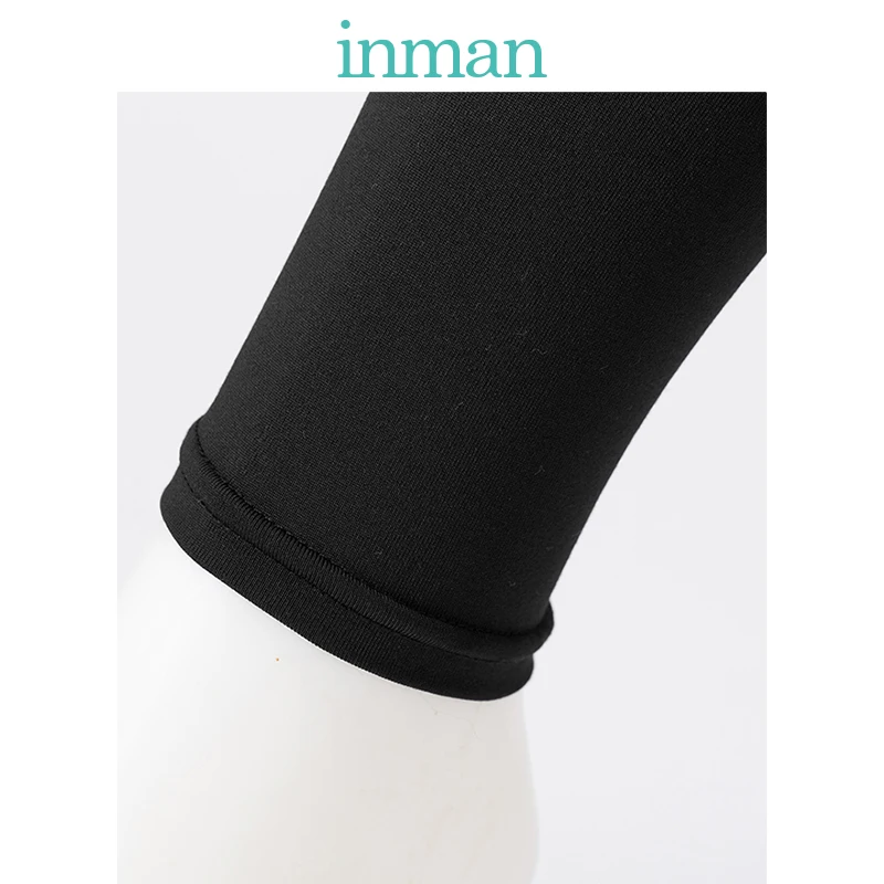 INMAN Новое поступление базовые универсальные тонкие длинные женские леггинсы |