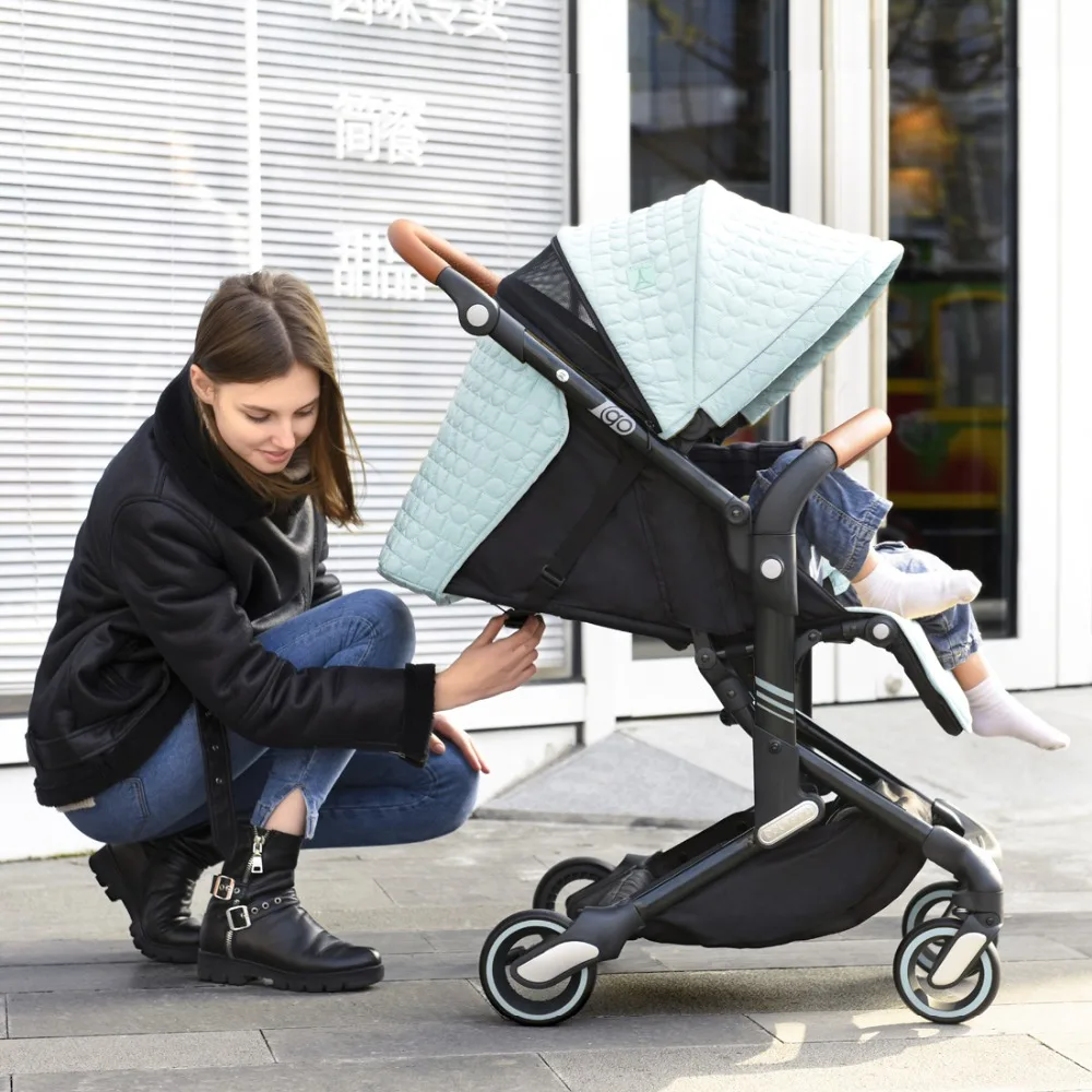 Babysing Высокая Пейзаж Портативный легкие детские коляски Складная Детские kinderwagen I