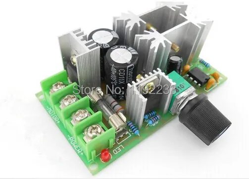 DC 12V 24V 36V 48V Регулируемый Модуль скорости Автомобильный Очиститель-воздуходув PWM