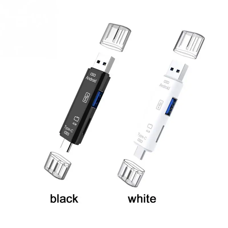 3 в 1 type-c кард-ридер для Android заголовки OTG расширение Micro USB 3,1 кард-ридер