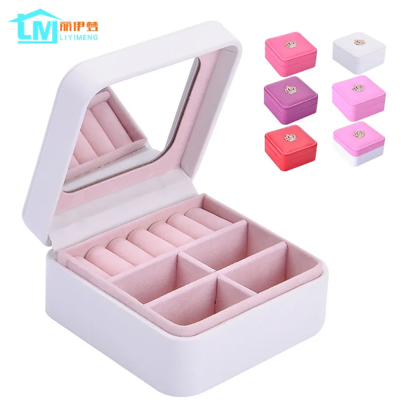 Шкатулка для ювелирных украшений органайзер упаковочная коробка изысканных