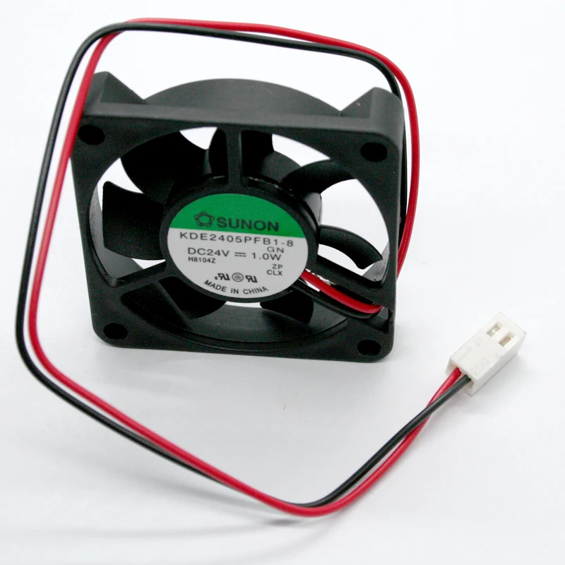 10 шт./лот SUNON KDE2405PFB1 8 5 см 5010 50*50*10 мм DC 24V 1 0 Вт 2 линии вентилятор охлаждения для