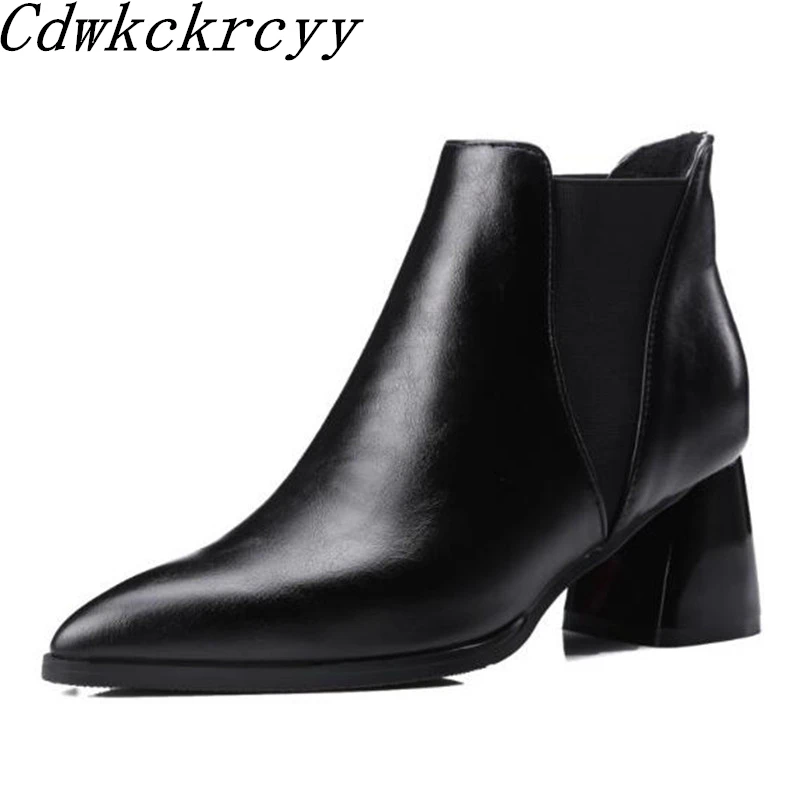 Autumn and winter New style fashion black sexy boots Leisure time Comfortable Cashmere Keep warm Women Boots size 34-43