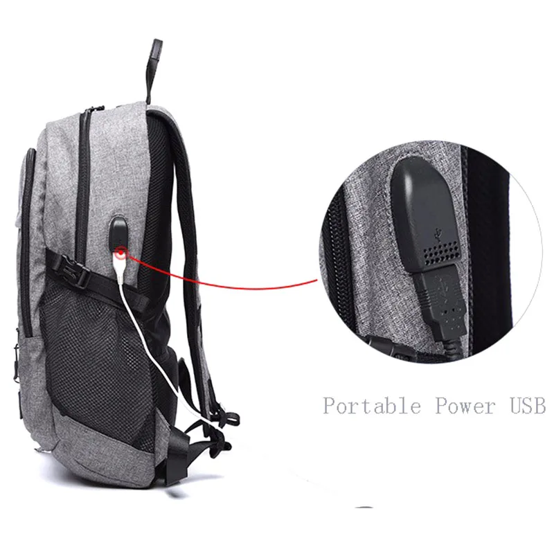 Sport Backpack Men Laptop Backpack School Bag For Teenager Boys Soccer Ball Pack Bag Gym Bags Male With Football Basketball Net