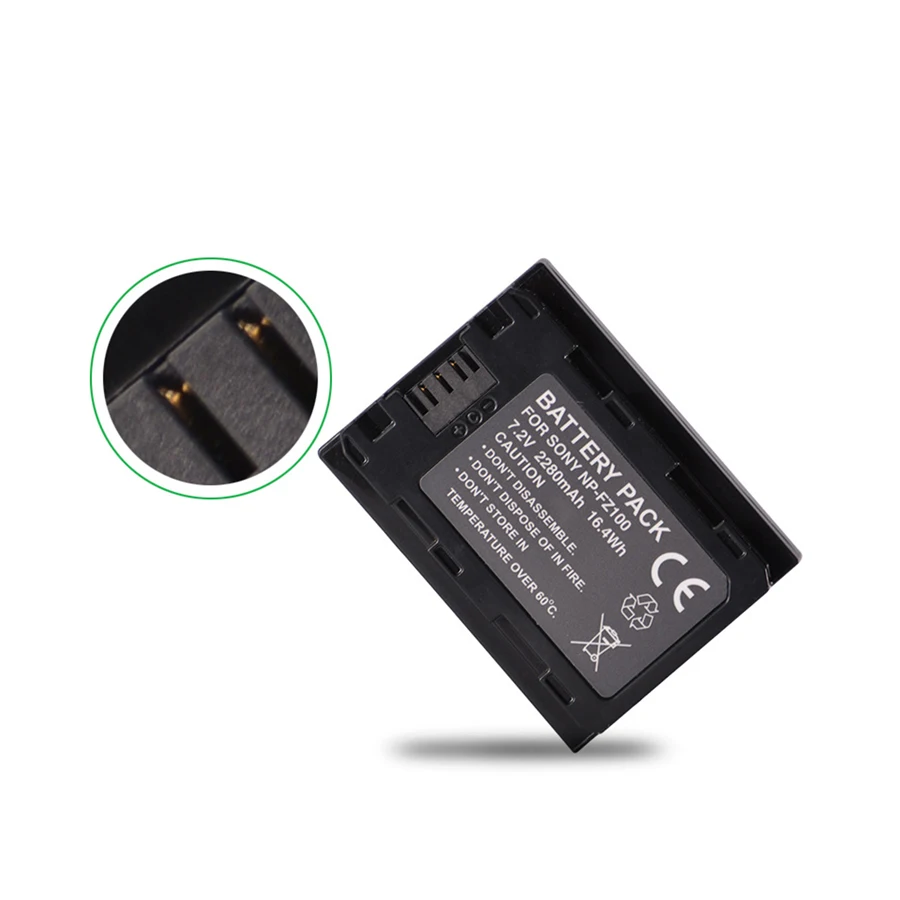 SANGER 2280 мАч NP-FZ100 NP FZ100 аккумуляторная батарея для Sony BC-QZ1 Alpha 9 A7RIII ILCE-7RM3 A9 A9R 9S