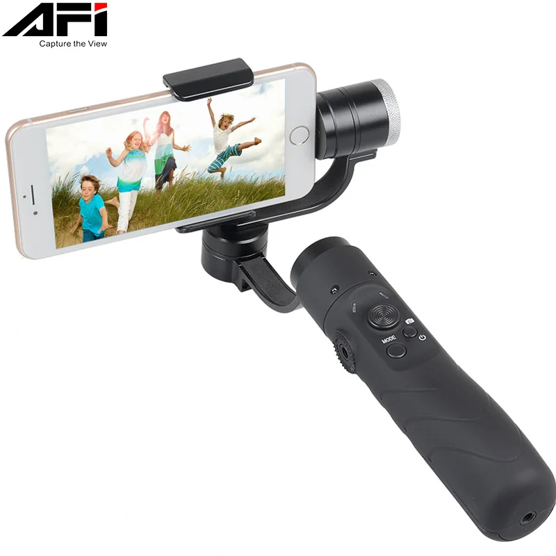 3 осевой стабилизатор для камеры Dslr AFI V3 телефона Ручной Стабилизатор смартфона