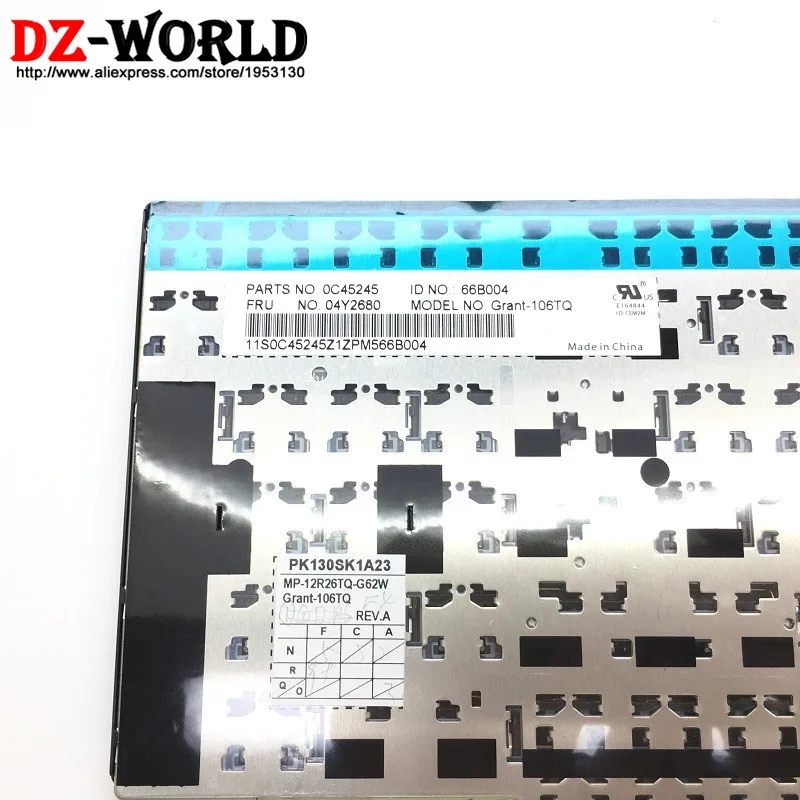Новый оригинальный для Lenovo Thinkpad E531 E540 турецкая Клавиатура Teclado 04Y2680 04Y2717 0C45245|turkish