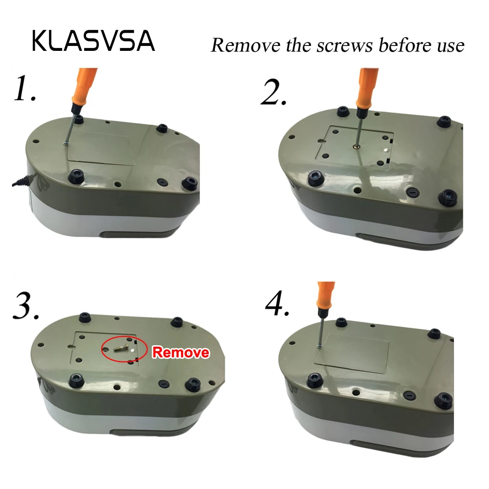 KLASVSA Электрический компрессионный массажер для ног вибрирующий инфракрасный