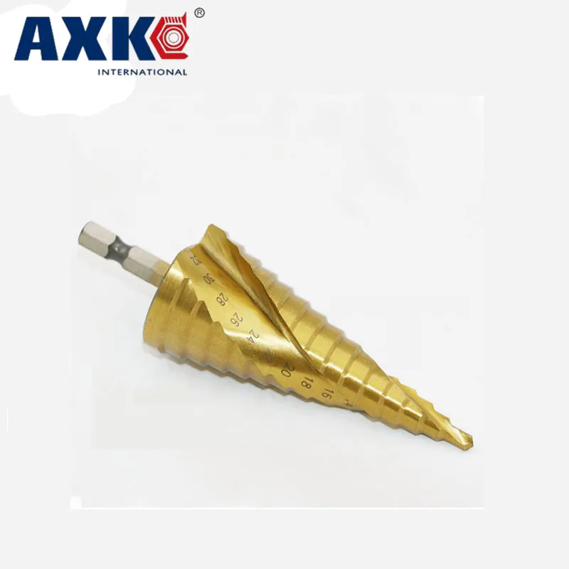 Треугольная ручка металлическое стальное спиральное сверло конусное из титана