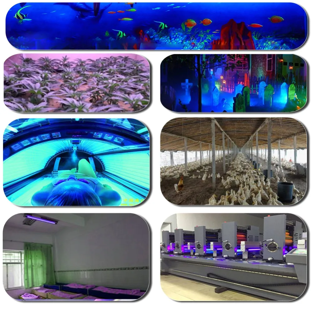 

365nm 395nm Sterilization Protect Eyes Led UV GEL Curing Lamp Printing Machine Ink Paint Silk Screen Printing Version Ultraviole