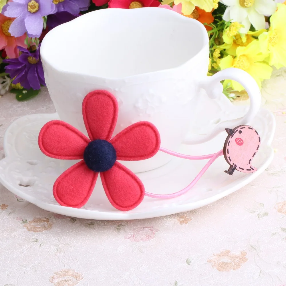 Резинки для волос C в новом стиле Детские аксессуары с цветами резинки героями