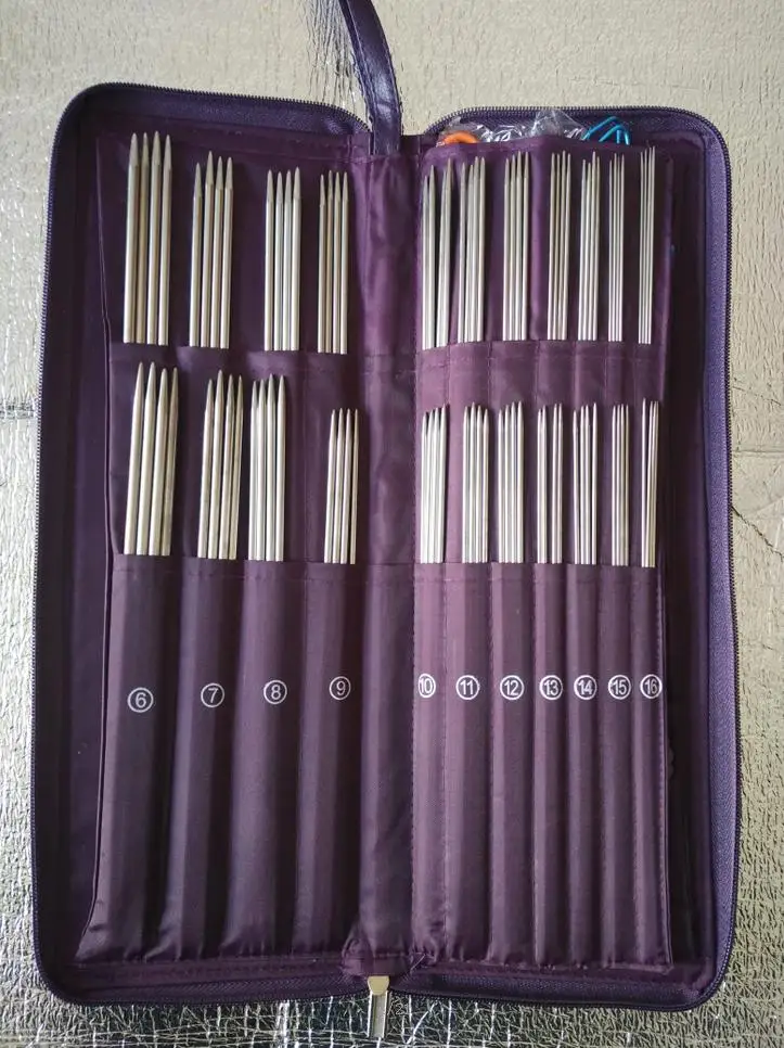 Инструменты и аксессуары для шитья инструменты вязания набор спиц 33 пар/компл.