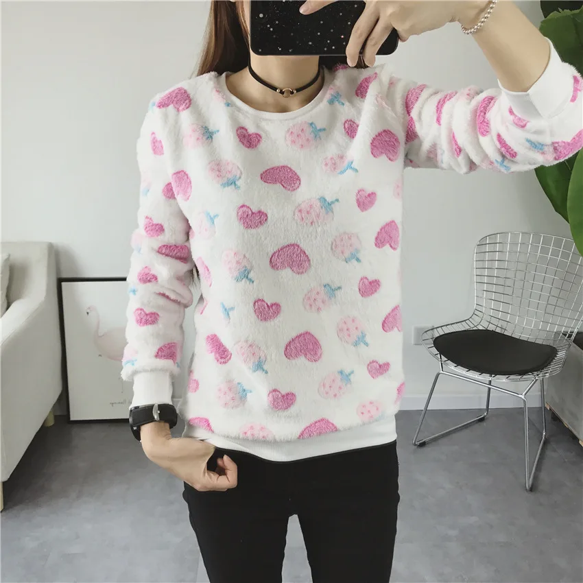 Цветы вязаные свитера Для женщин Повседневное шею Свободные Свитер с длинными