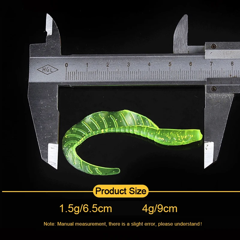 100 шт./лот набор рыболовных приманок силиконовая приманка воблер Мягкая для ловли