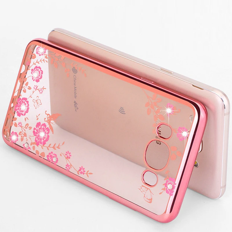 YueTuo etui чехол для Samsung Galaxy J7 2016 j710 прозрачный роскошный 3d телефона s задняя крышка