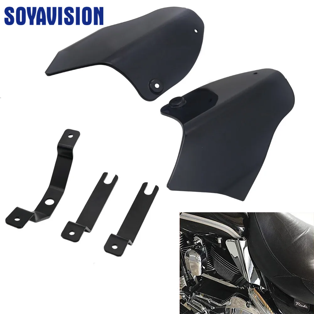 Запчасти для мотоциклов дефлектор воздушного тепла Softail 2000 2016 седло щитки