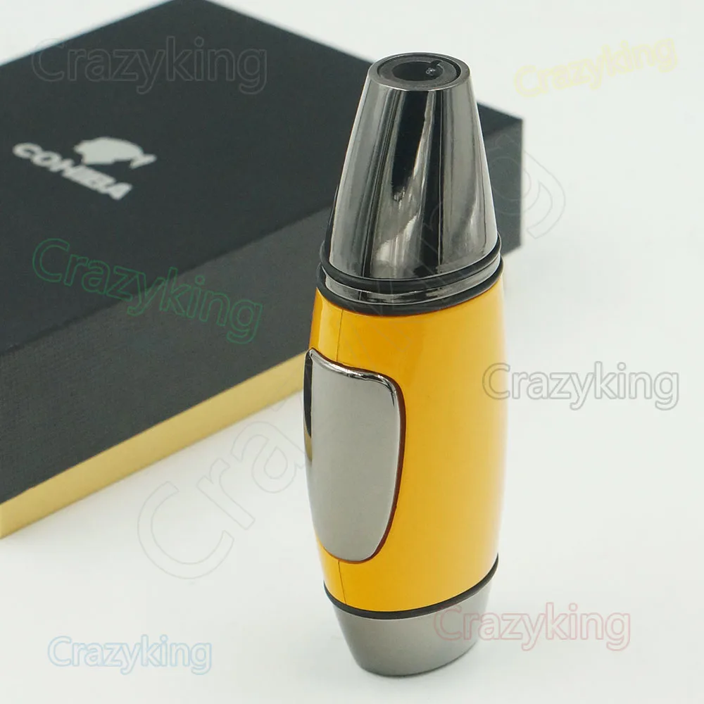 Металлический фонарик COHIBA Jet Flame зажигалка для сигар подарочная коробка | Дом и