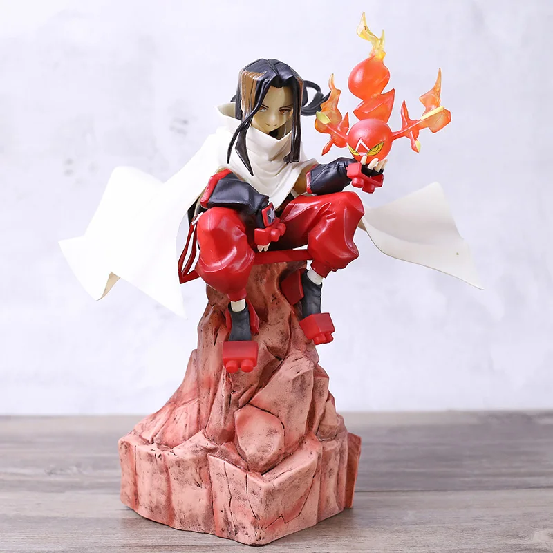 Экшн фигурка Shaman King аниме Asakura Yoh & Hao масштаб 1/8 в коробке 18 20 см ПВХ Коллекционная