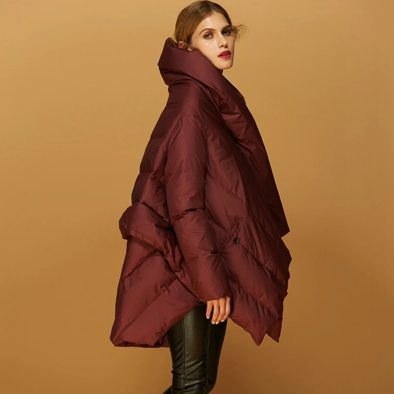 Пуховик женский европейский стиль зимний свободный|coat down|coat fashioncoats coats |