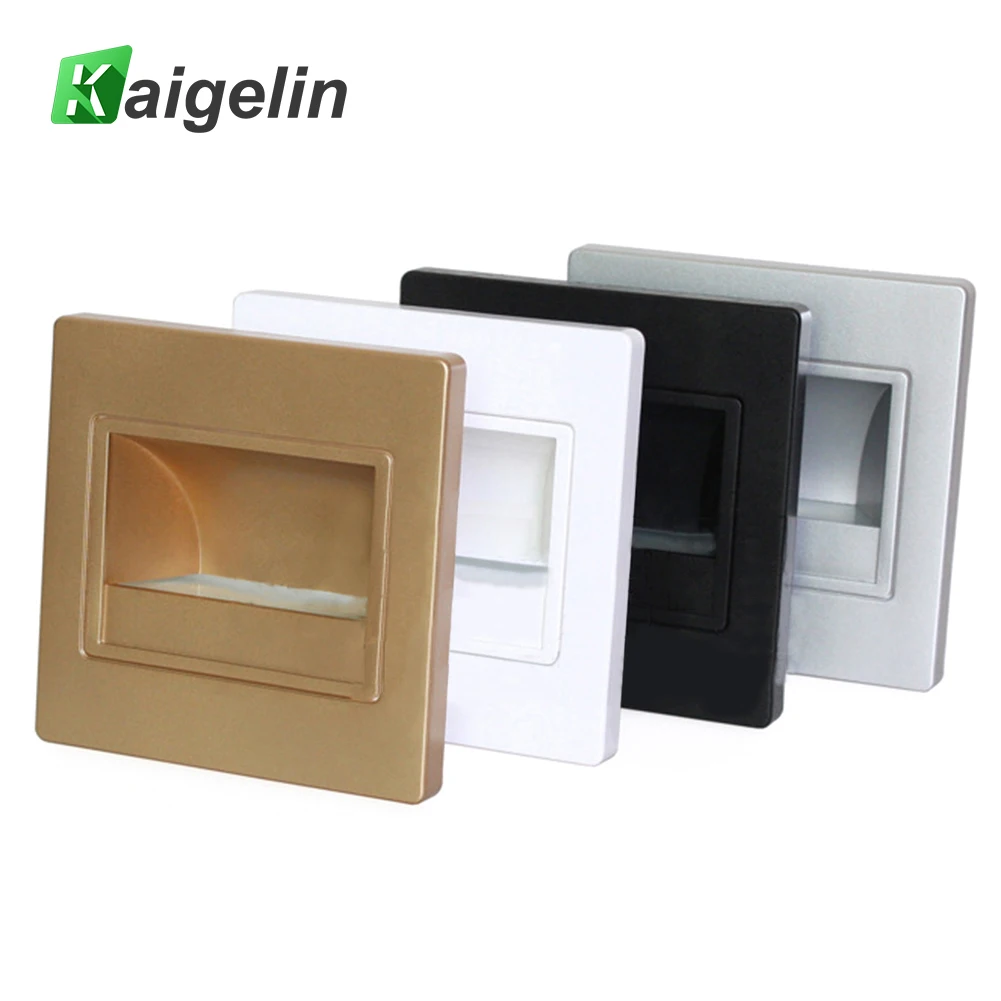 [5 шт./лот] Современные встраиваемые светодиодные светильники для лестниц Новые