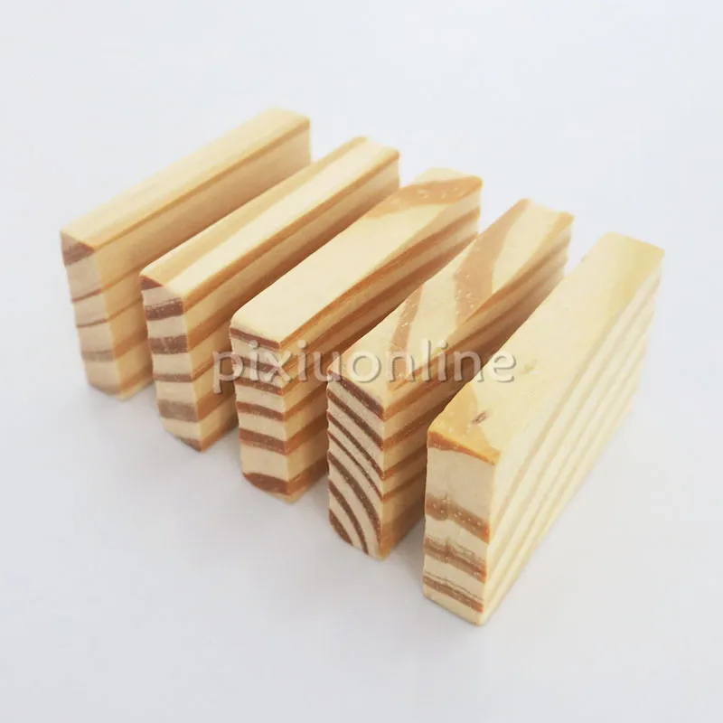 10 шт. J135 натуральный деревянный блок для полировки без заусенцев 5*0 9*3 9 см DIY части