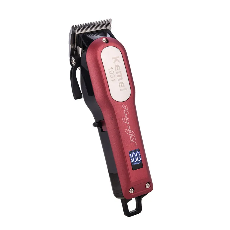 Профессиональная электрическая перезаряжаемая машинка для стрижки волос, машинка для стрижки волос, набор острых лезвий, триммер для волос для мужчин, детский салон для волос X42