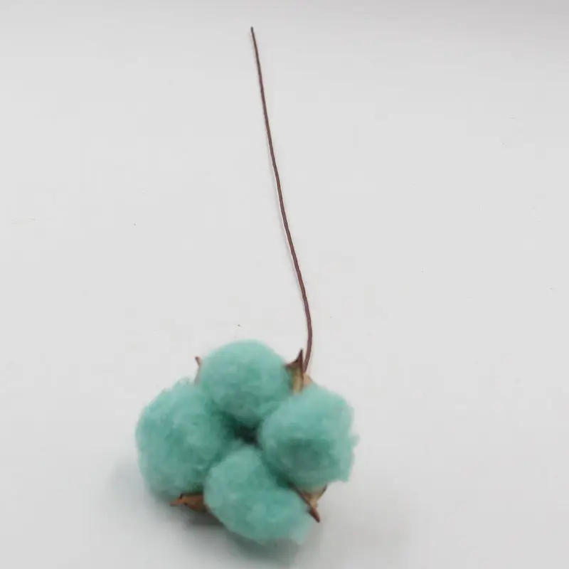 1 шт. искусственный цветок натуральный букет из хлопка стиль кантри свадебное