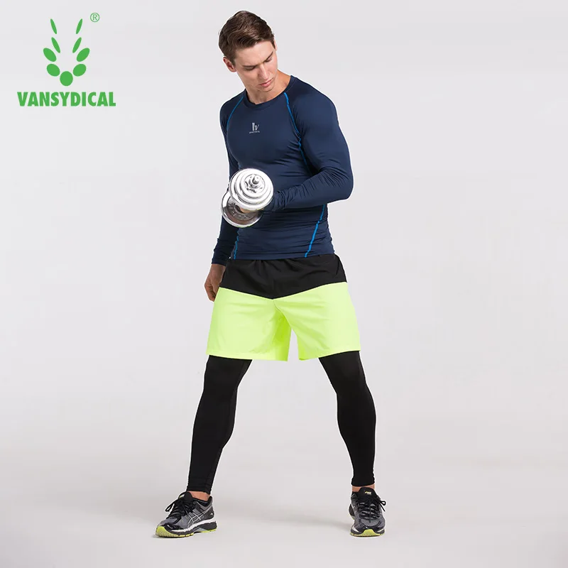 Мужские спортивные Средства ухода за кожей Fit костюм для Бег Футбол Basketbal