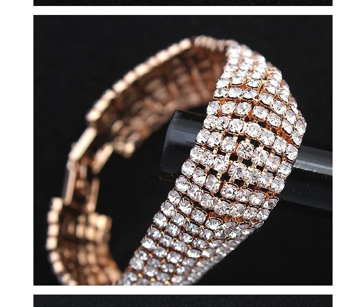 2019 новый дизайн романтический женский ювелирный браслет эластичный Эластичный 7