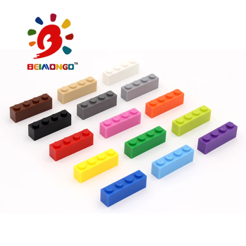 Free Shipping!BEIMONGO Blocks Brick 1x4 Building 150PCS legoin Educational &amp Intelligent DIY Kids' Toy can be compitabled | Игрушки и