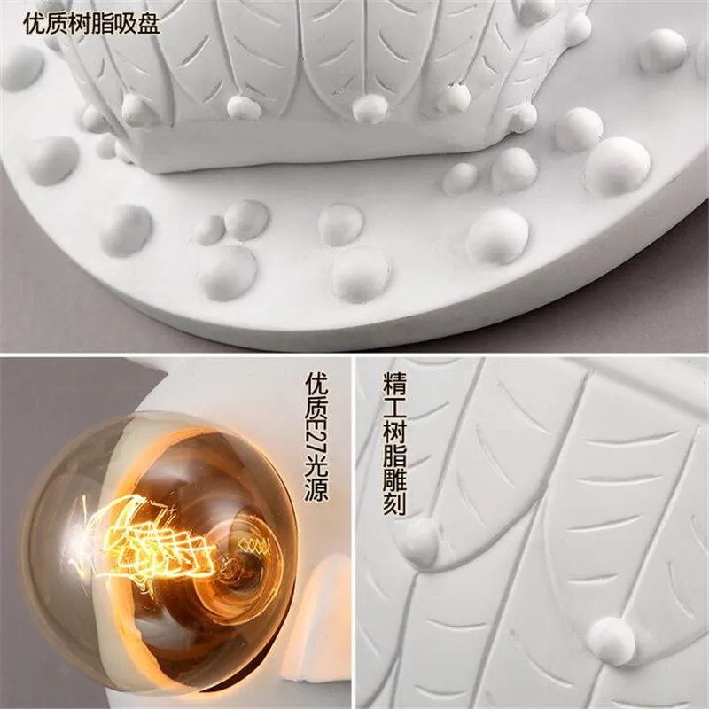 Современные Настенные светильники Сова креативный настенный светильник E27