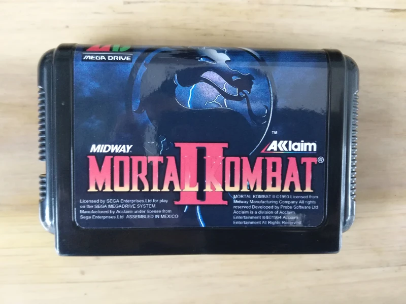 Игра MD: Mortal Kombat II 2 (японская версия!)|game game|games japangames mortal kombat |