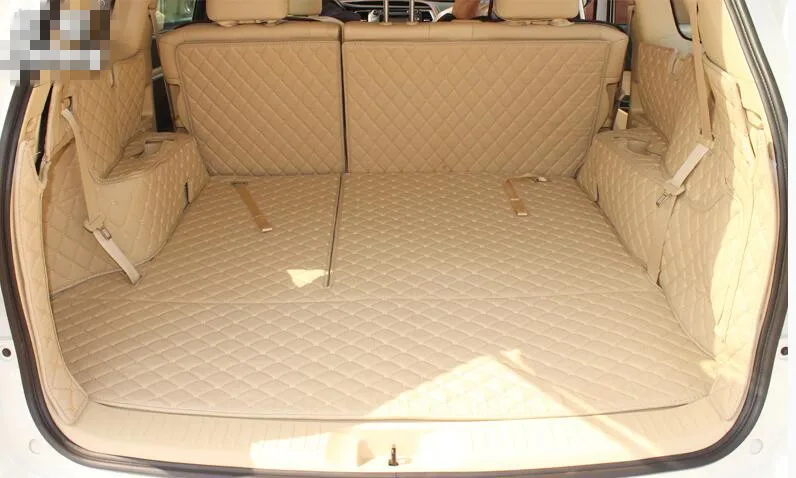 

Новинка! Полный Комплект ковриков для багажника для Toyota Highlander 5 мест 2017-2009, прочные коврики для багажника для Highlander 2016, бесплатная доставка