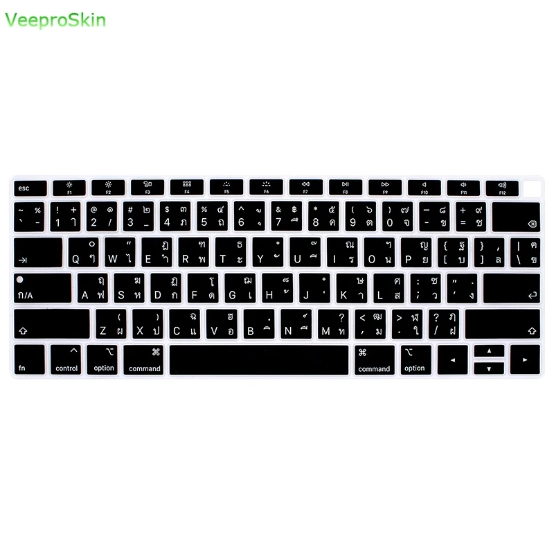 Силиконовый чехол для клавиатуры MacBook New Air 13 дюймов 2018 выпуска A1932 | Компьютеры и