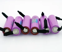 6pcslot varicore new 18650 icr18650 26fm 2600mah li ion 3 7v rechargeable battery diy nickel sheets batteries