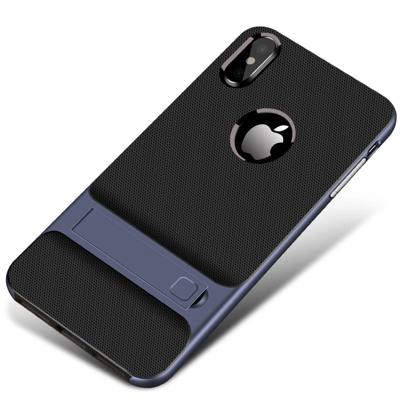 Чехол для телефона iPhone XS Max XR X противоударный Гибридный Мягкий силиконовый чехол