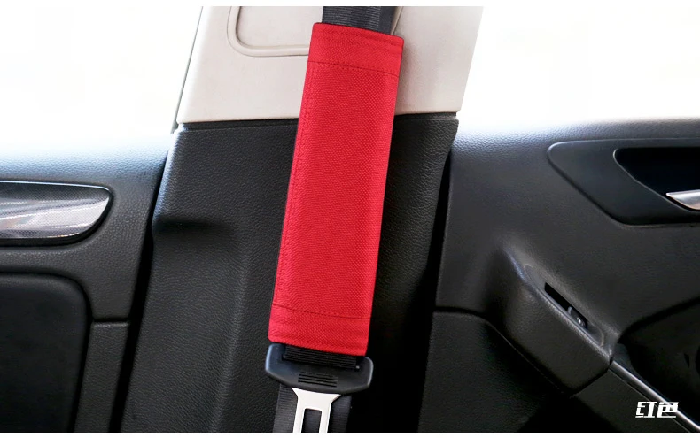 Новый лен Накладка для ремня безопасности автомобиля автокресла высокого