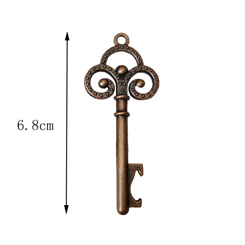 Ретро металлический портативный ключ открывалка для пивных бутылок кольцо Бар