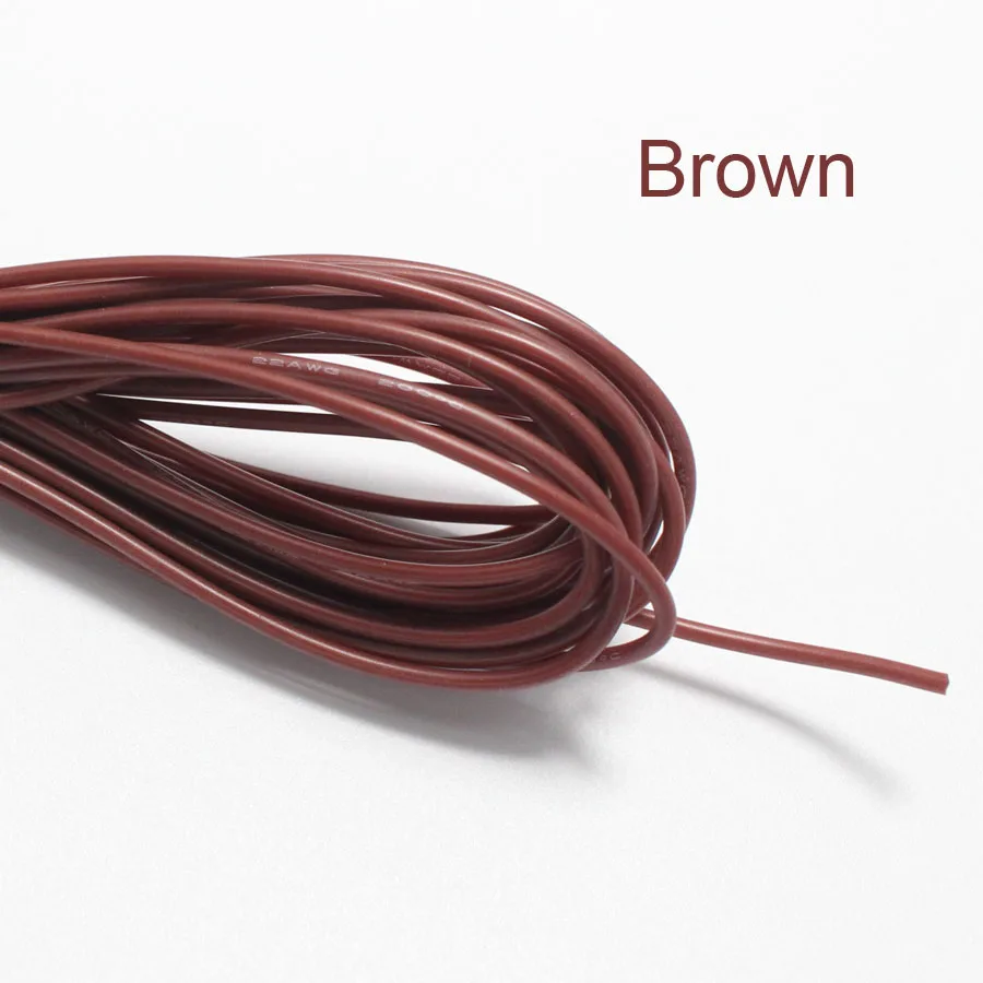 Сверхгибкий силиконовый провод 10 метров 30AWG 28AWG 26AWG 24AWG 22AWG 20AWG 18AWG 16AWG
