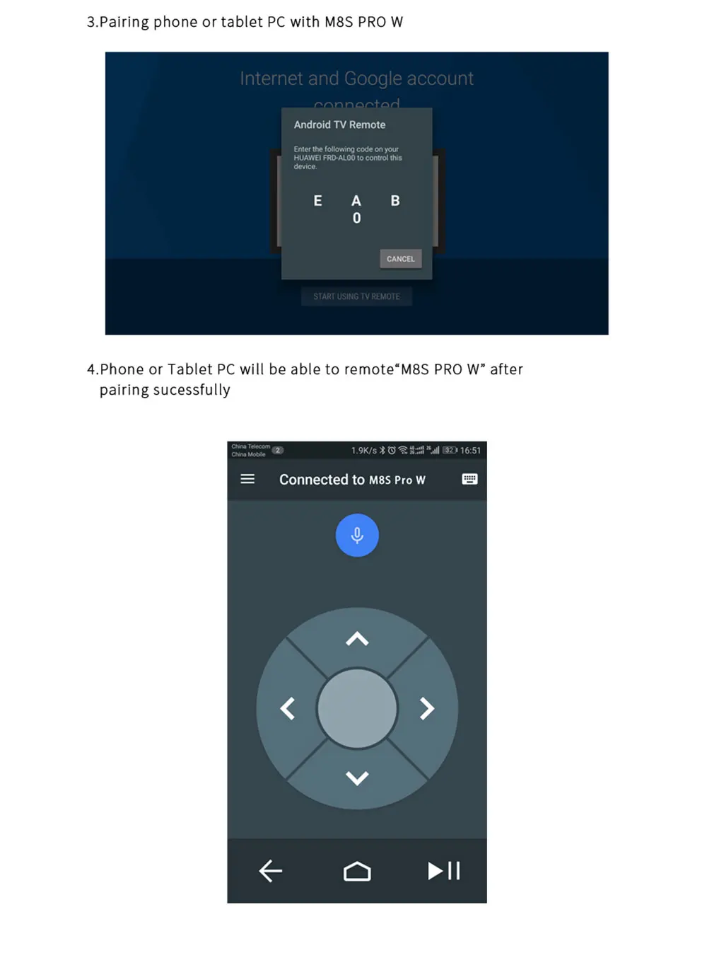Mecool M8S PRO W Голосовое управление Смарт ТВ приставка Android 7,1 Amlogic S905W 2 ГБ DDR3 Stalker приставка PK X96 H96 Pro TX3 A95X