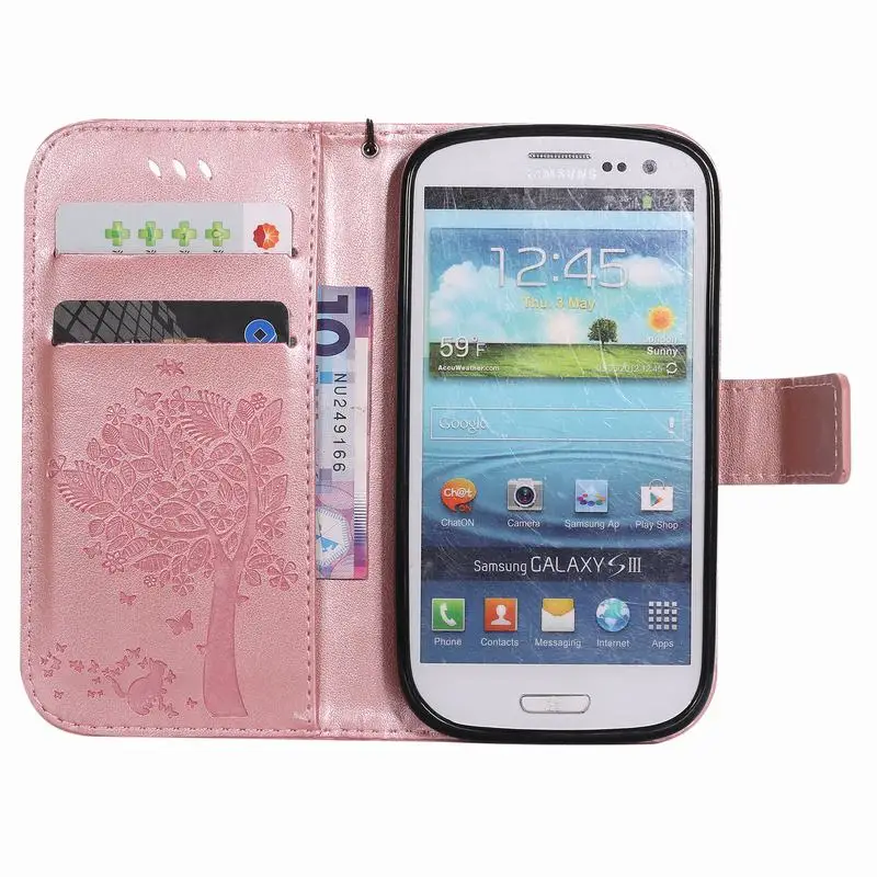 Чехол для samsung Galaxy S3 Neo, кожаный флип-чехол, чехол для samsung Galaxy S3, флип-кошелек, чехол для телефона s, для samsung S3 Neo, чехол