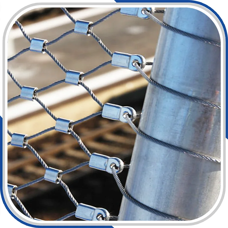 Гибкая балюстрада из нержавеющей стали и кабель перил проволочная сетка|mesh cable|mesh