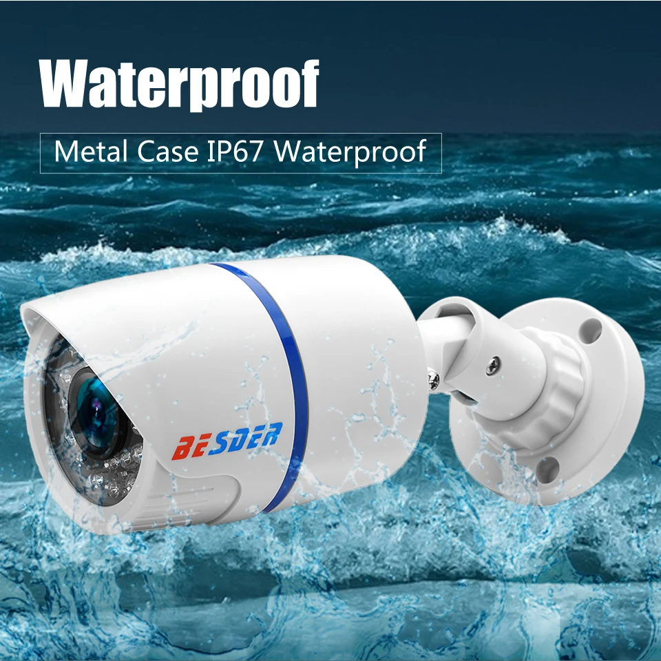 Besder HD 720 P/960 P 2000TVL AHD камера наружная Водонепроницаемая IP65 инфракрасная COMS цилиндрическая камера наблюдения IR-CUT ночного видения CCTV Камера
