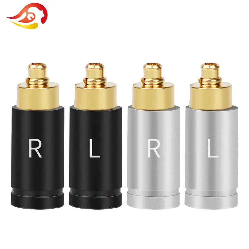 

QYFANG Headset Pins Earphone Plug Wire Connector For DUNU dn-2002 DN2002 t5 DK-3001 DK3001 DIY Adapter Frosted Shell Audio Jack