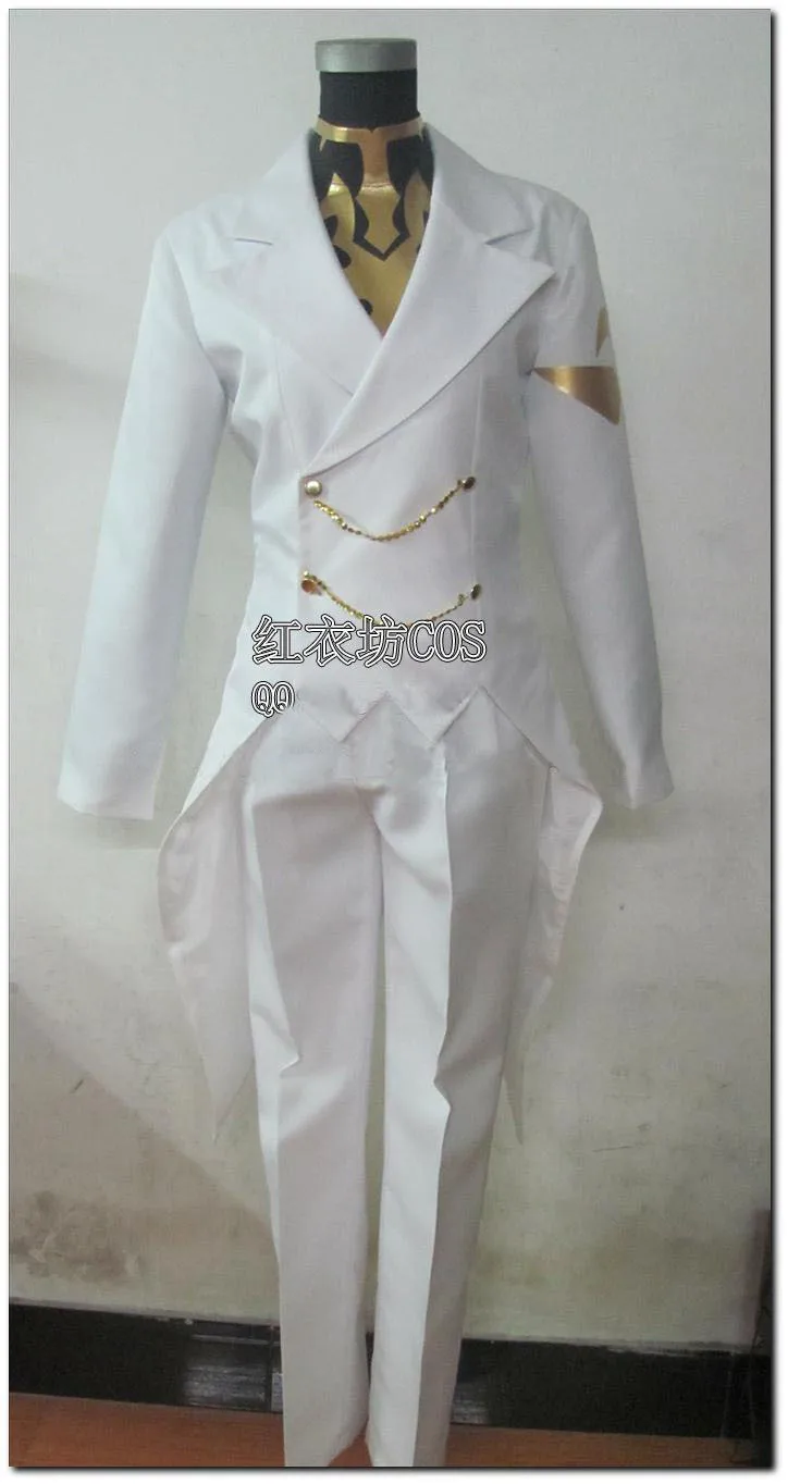 Костюм для костюмированной вечеринки Kururugi Suzaku с кодом Geass Lelouch of the Rebellion на заказ