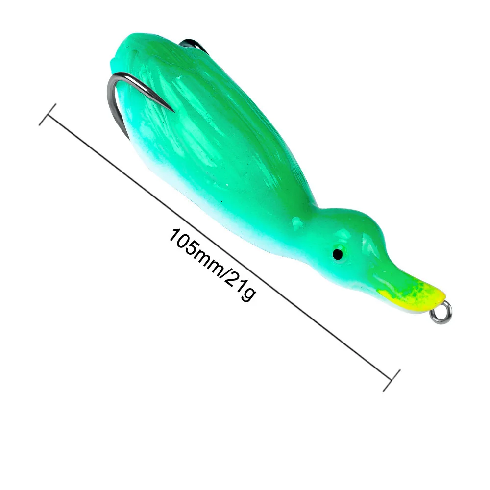 

duckling 21g 10.5cm pike snakehead goyard cat fish pesca fishing Lure artificial bait soft